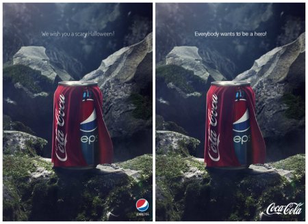 Pepsi vs Coca-Cola (Halloween 2013)