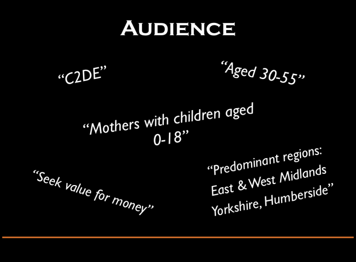 Stage 2 - Identify Target Audience